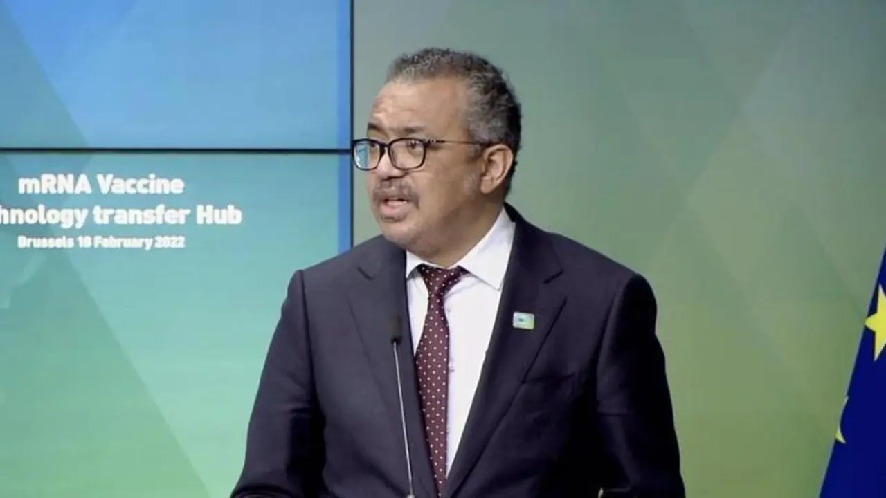 <p> El director general de la Organizaci&oacute;n Mundial de la Salud, Tedros Adhanom - OMS </p>