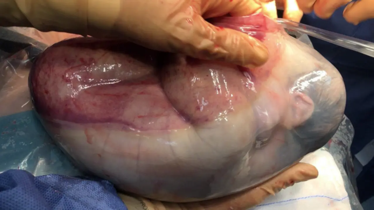 <p> El Hospital de Vinar&ograve;s atiende una ces&aacute;rea velada - ANA TEIJELO </p>