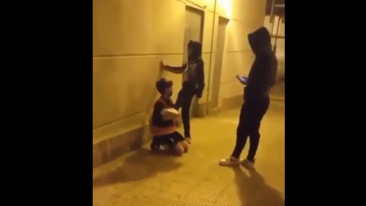 <p> Agresi&oacute;n a un joven en Bilbao | @totorika23 </p>