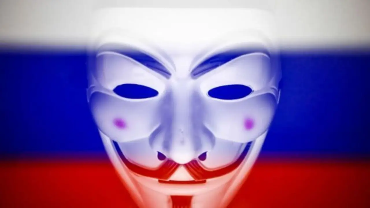 <p> Anonymous contin&uacute;a su cyberguerra a Rusia </p>