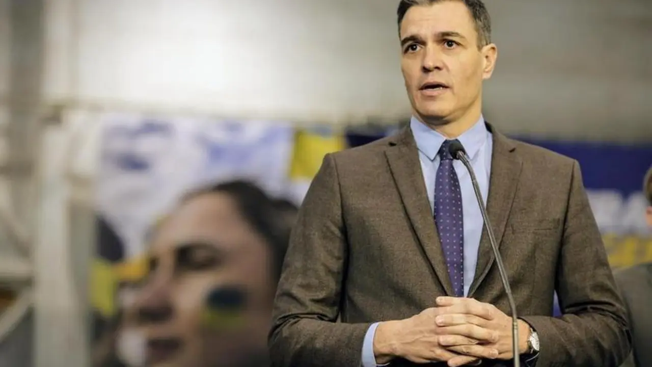 <p> Pedro S&aacute;nchez visita el centro de acogida para ucranianos en Alicante </p>