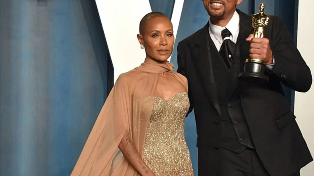<p> Jada Pinkett Smith Y Will Smith En La Fiesta Post Oscar De La Revista Vanity Fair - OCONNOR-ARROYO/AFF-USA.COM / MEG / CONTACTOPHOTO </p>