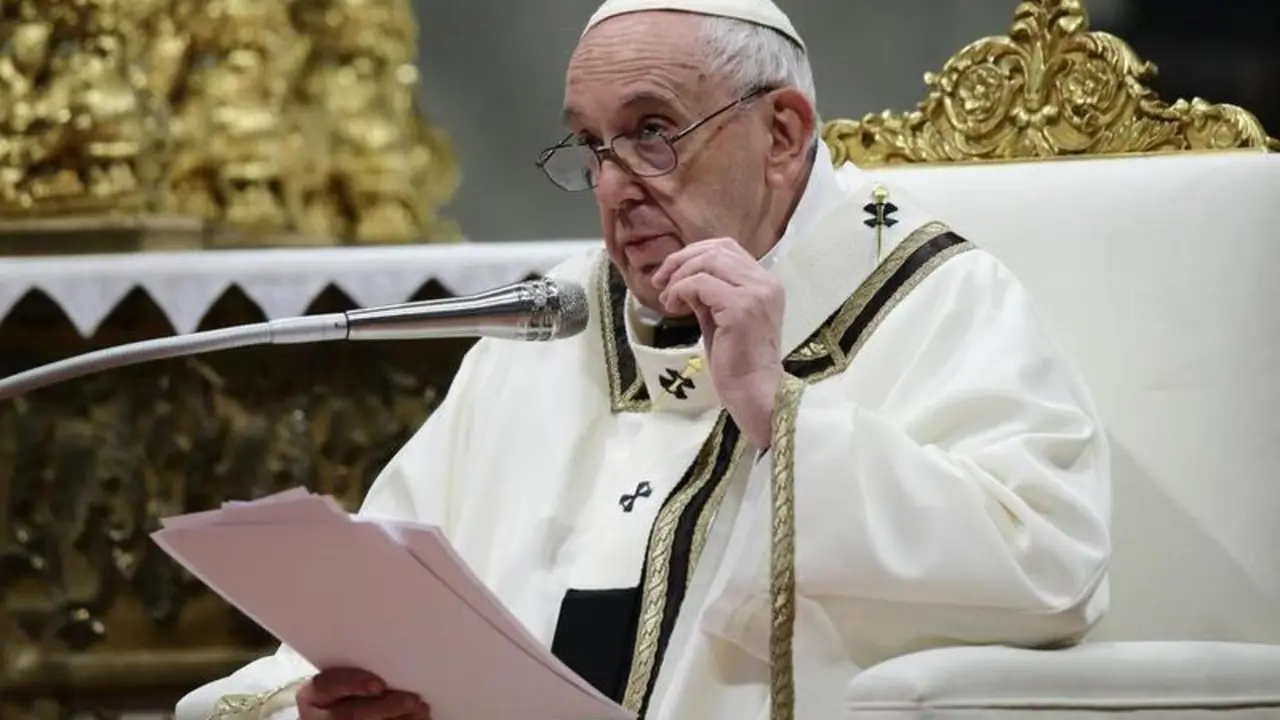 <p> El Papa en las celebraciones de Semana Santa </p>