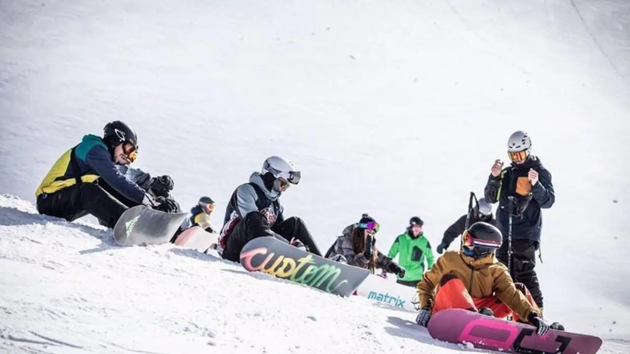 <p> Imagen de estos d&iacute;as de la actividad en Sierra Nevada </p>