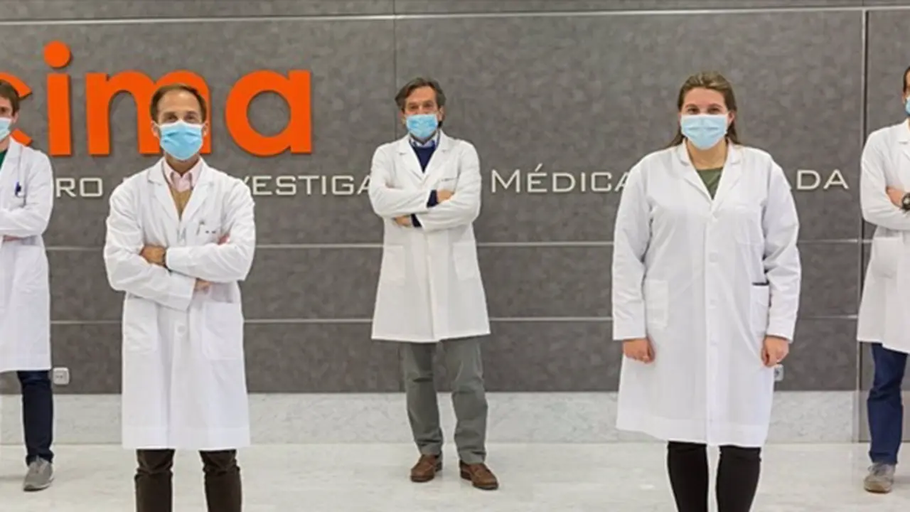 <p> Ibai Goicoechea, Bruno Paiva, Jos&eacute; A. Mart&iacute;nez Climent, Sara Rodr&iacute;guez y Ion Celay - ISCIII </p>