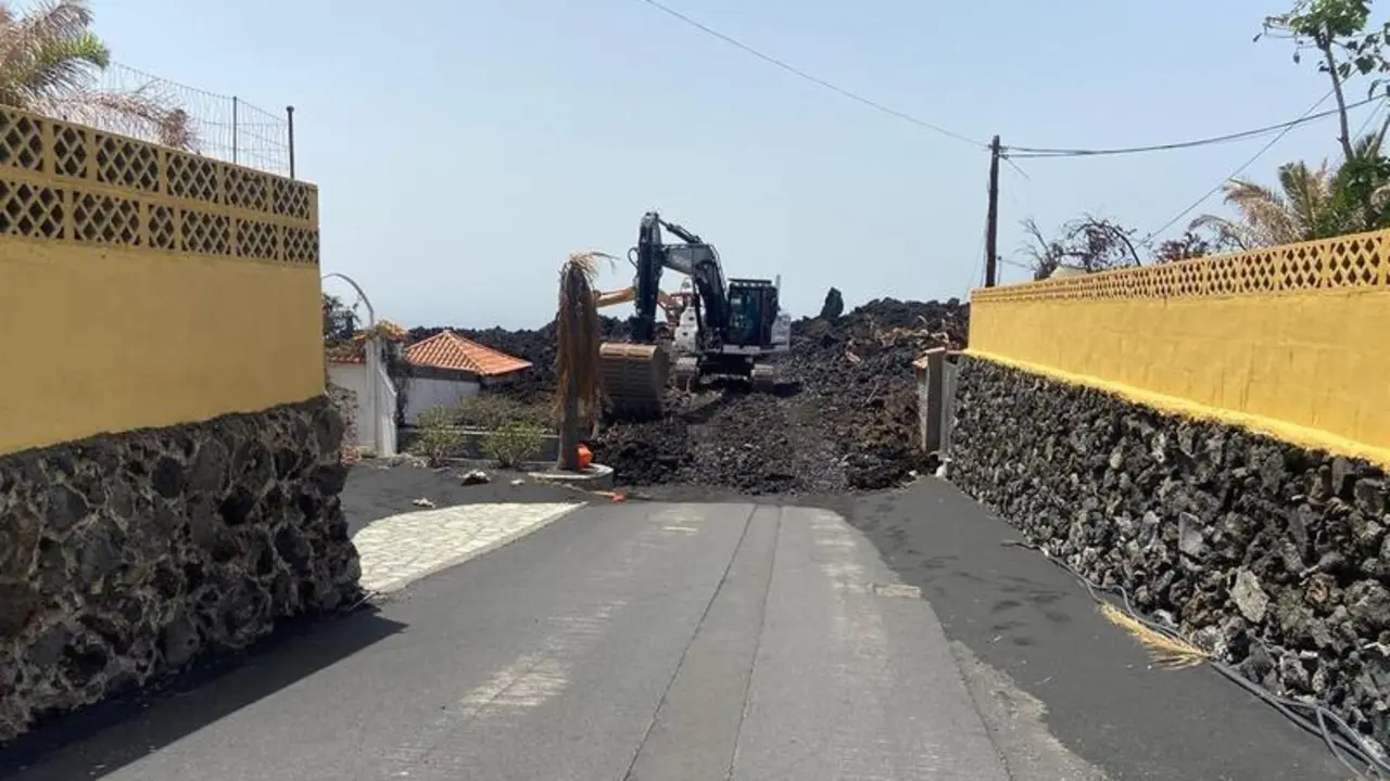 <p> Recuperaci&oacute;n de v&iacute;as en el barrio de Las Norias - CABILDO DE LA PALMA </p>