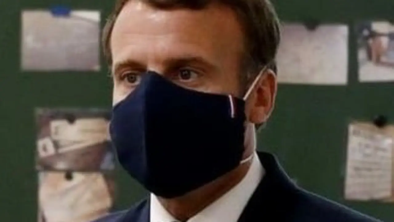 <p> El presidente franc&eacute;s, Emmanuel Macron </p>