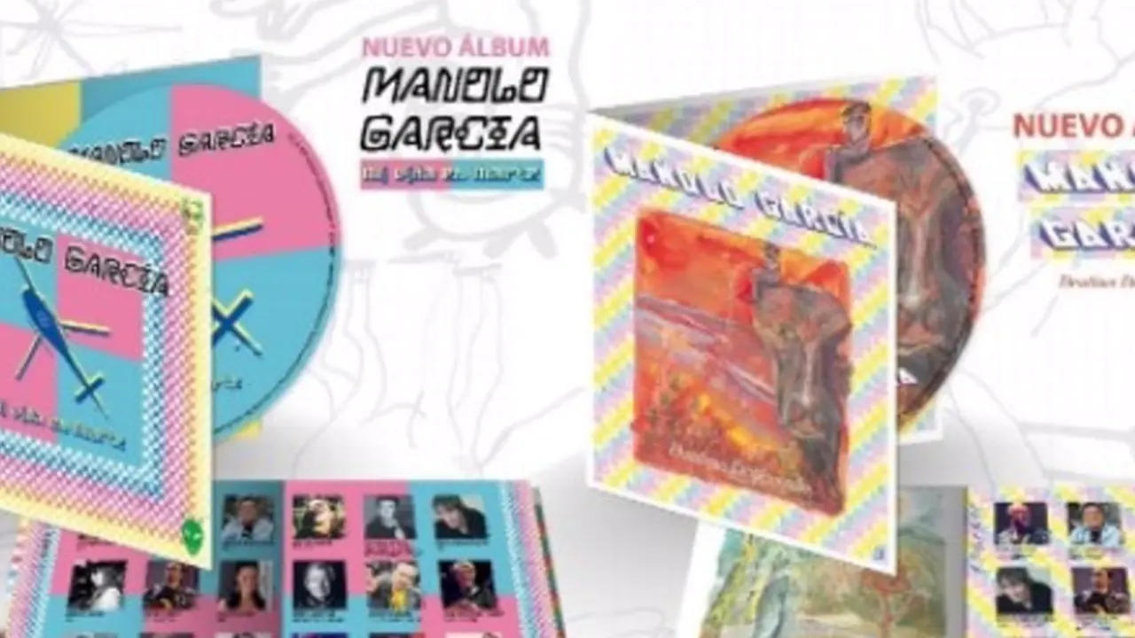 <p> Imagen de los dos nuevos discos de Manolo Garc&iacute;a, 'Mi Vida en Marte' y 'Desatinos Desplumados' - SONY MUSIC </p>