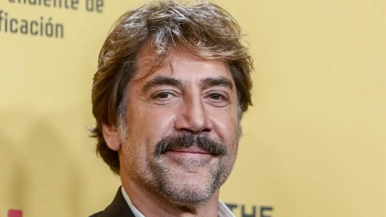 <p> El actor Javier Bardem posa en la premiere de la pel&iacute;cula &lsquo;El buen patr&oacute;n&rsquo;, en los Cines Callao, a 14 de octubre de 2021, en Madrid </p>