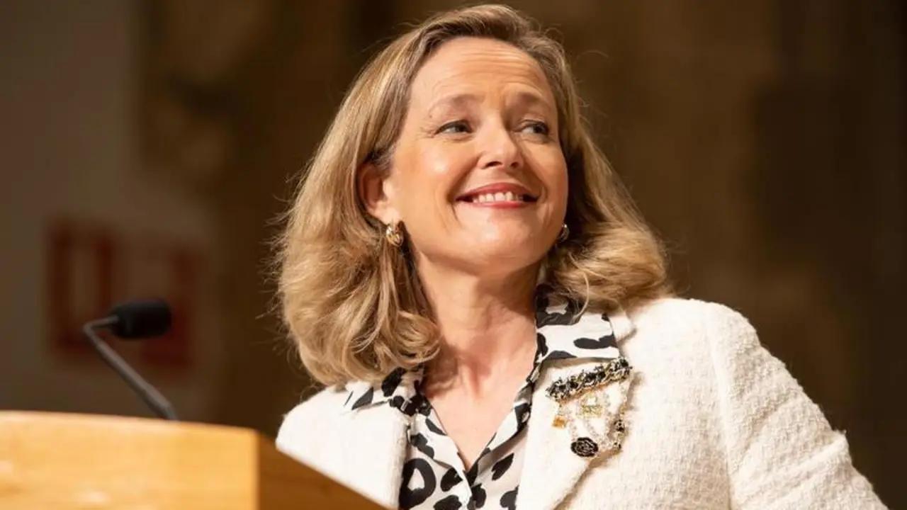 <p> La vicepresidenta primera del Gobierno y ministra de Asuntos Econ&oacute;micos y Transformaci&oacute;n Digital, Nadia Calvi&ntilde;o </p>