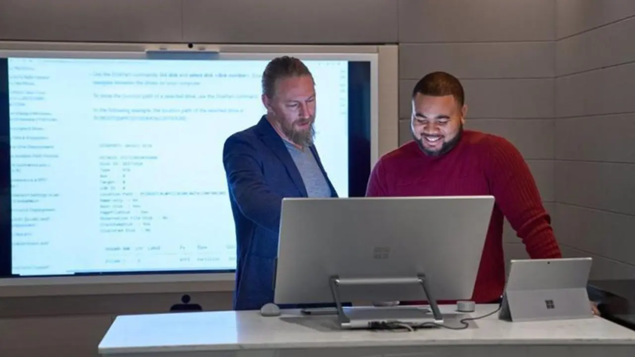 <p> Empleados de Microsoft </p>