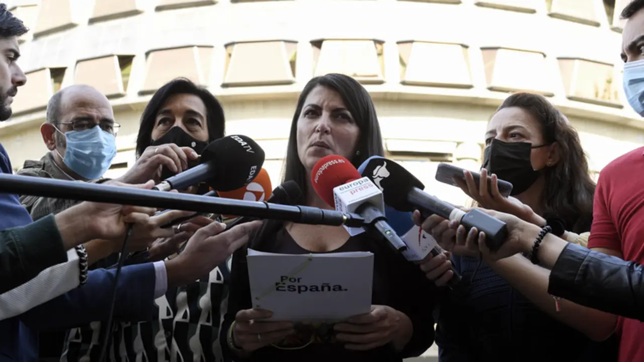 <p> Macarena Olona - Archivo  - &Oacute;scar Ca&ntilde;as - Europa Press </p>