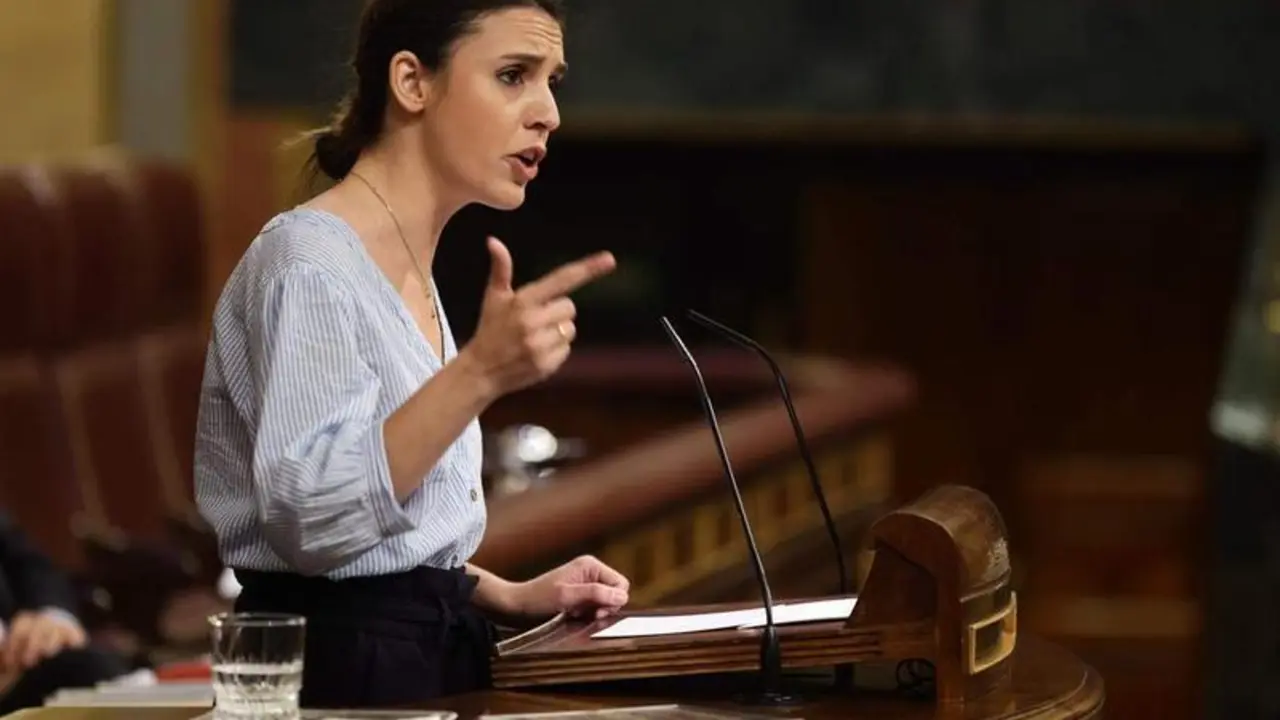 <p> La ministra de Igualdad, Irene Montero </p>