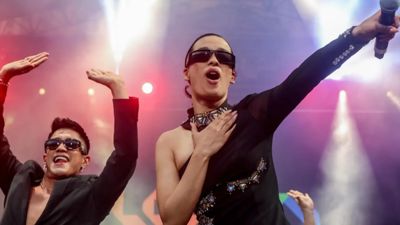 <p> La cantante Chanel durante el concierto gratuito LOS40 Classic, en la Plaza Mayor de Madrid, a 15 de mayo de 2022, en Madrid (Espa&ntilde;a). LOS40 Classic presentan un macroevento de seis horas de m&uacute;sica - Ricardo Rubio - Europa Press </p>