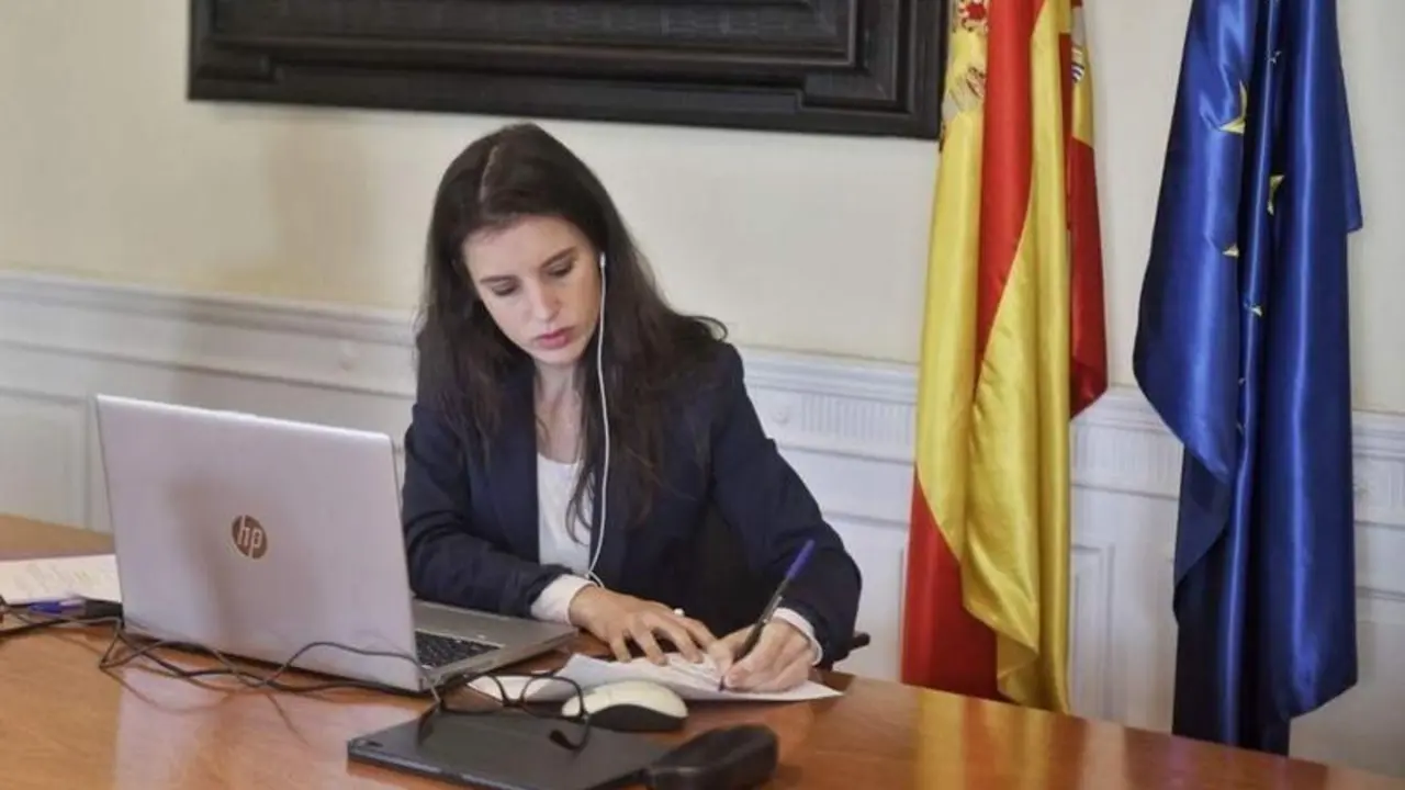 <p> Irene Montero<br>Fuente: Twitter </p>