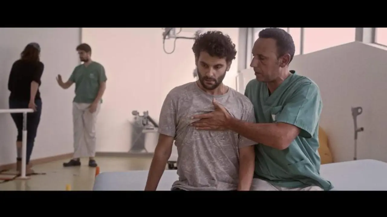 <p> Escena de la pel&iacute;cula en la que colabora Fundaci&oacute;n Casaverde </p>