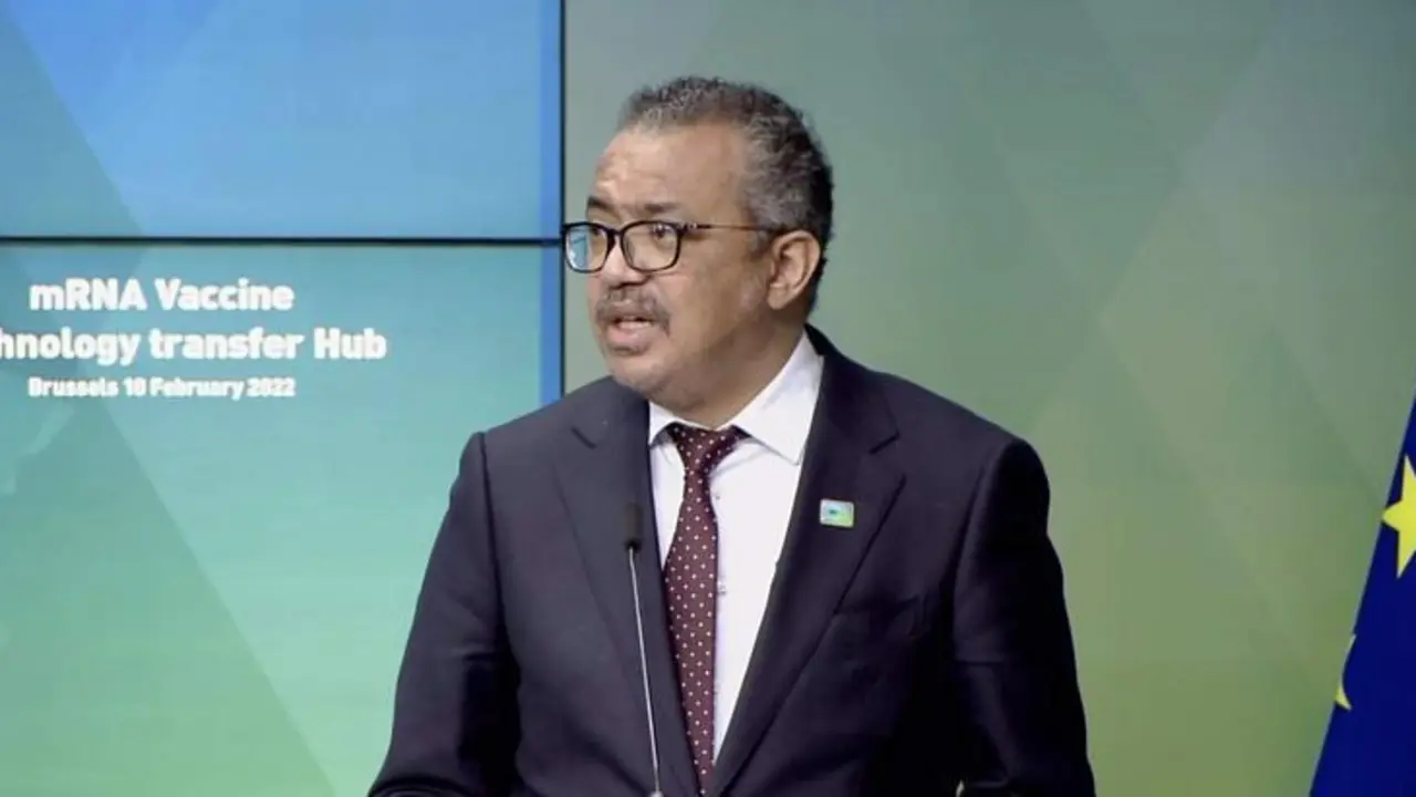 <p> El director general de la Organizaci&oacute;n Mundial de la Salud, Tedros Adhanom - OMS </p>