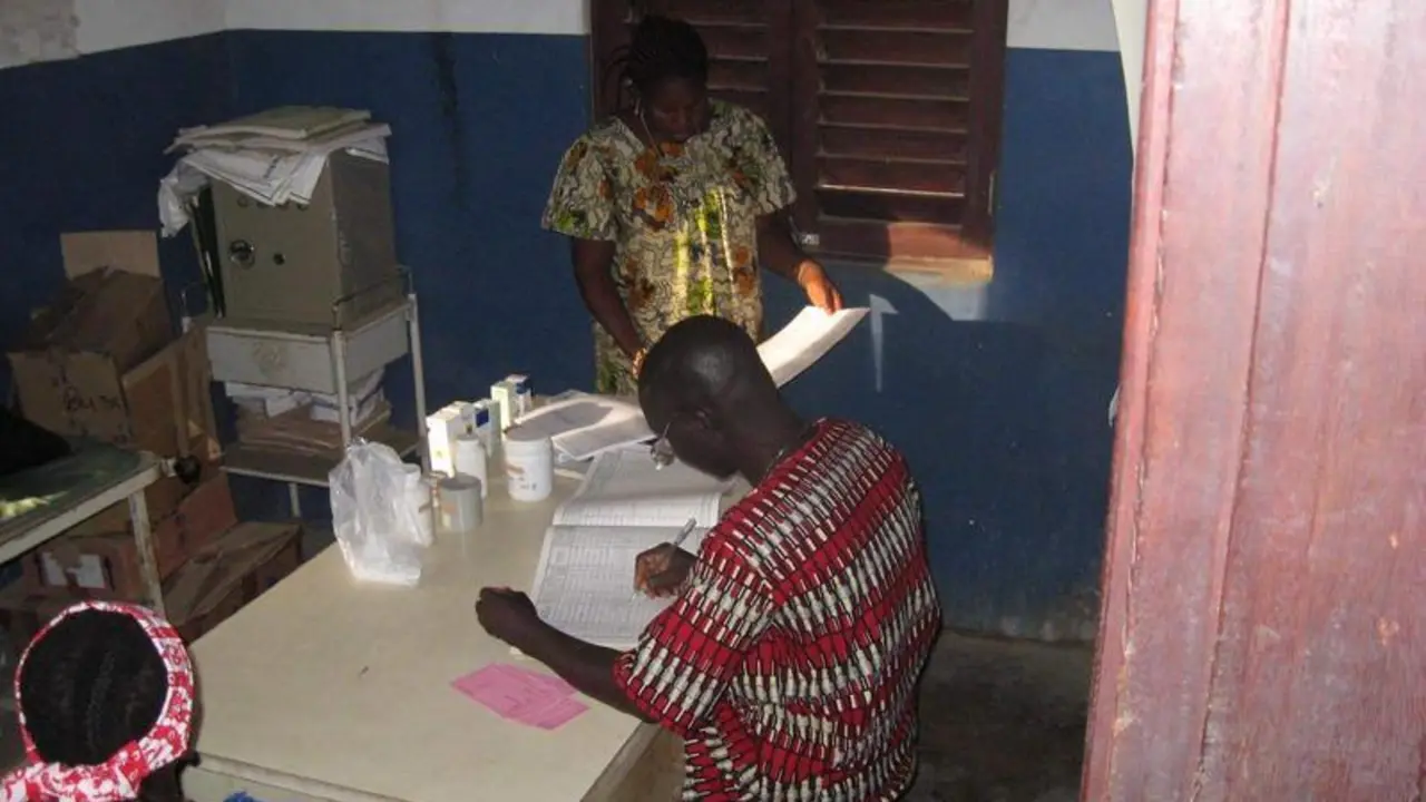 <p> Enfermer&iacute;a en la Isla de Orango Grande </p>