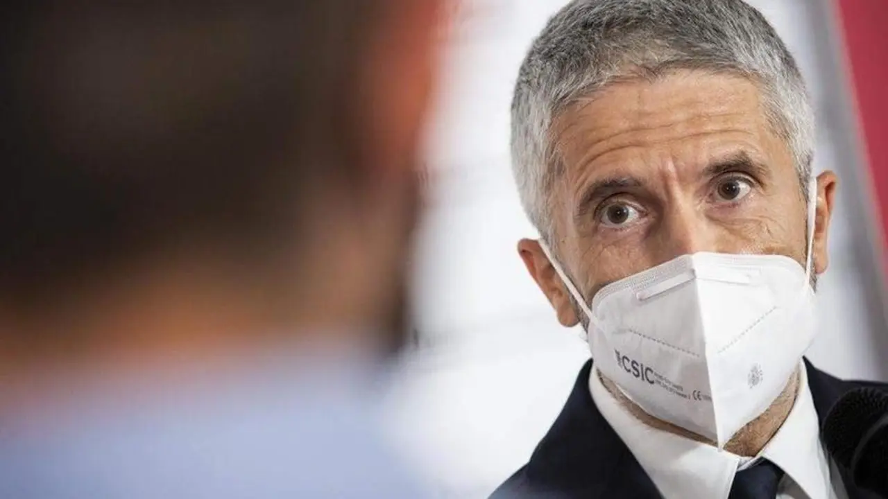 <p> El ministro de Interio Fernando Grande-Marlaska. - Alejandro Mart&iacute;nez V&eacute;lez - Europa Press </p>