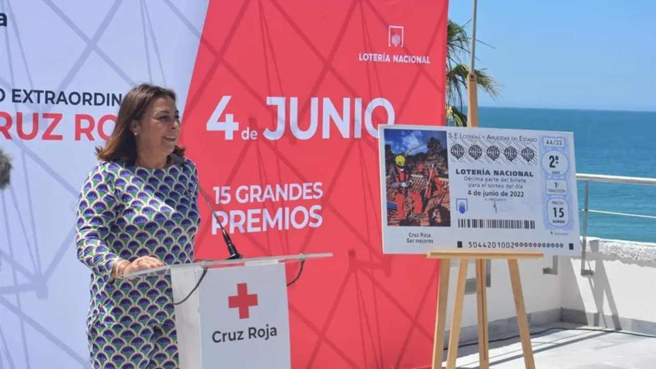 <p> Colaboraci&oacute;n de Loter&iacute;as y Apuestas del Estado con Cruz Roja </p>
