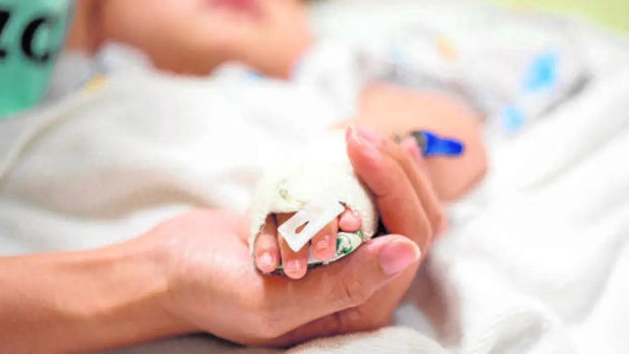 <p> Ni&ntilde;o paciente de Hepatitis Aguda </p>