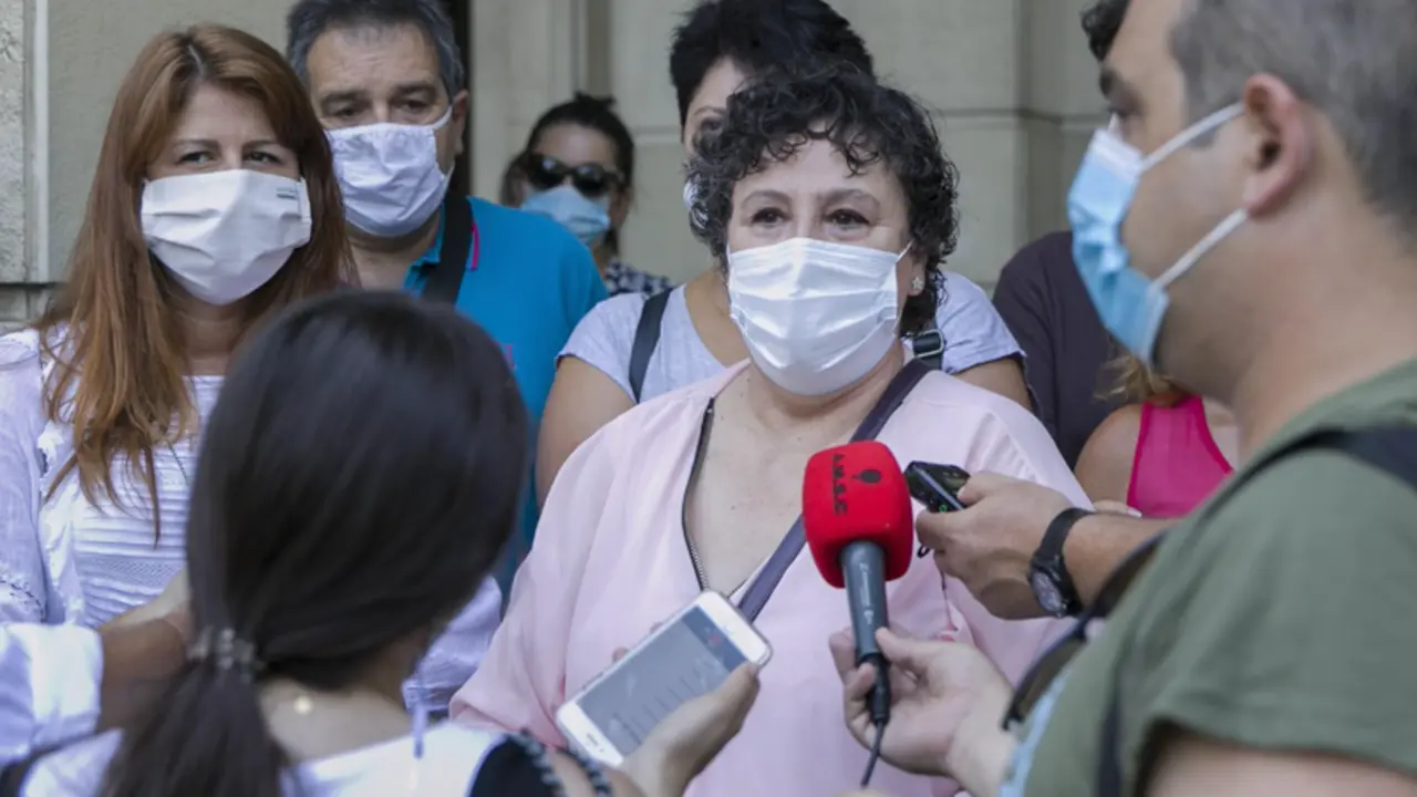 <p> Archivo - Rueda de prensa de Mar&iacute;a Salmer&oacute;n - Mar&iacute;a Jos&eacute; L&oacute;pez - Europa Press - Archivo </p>