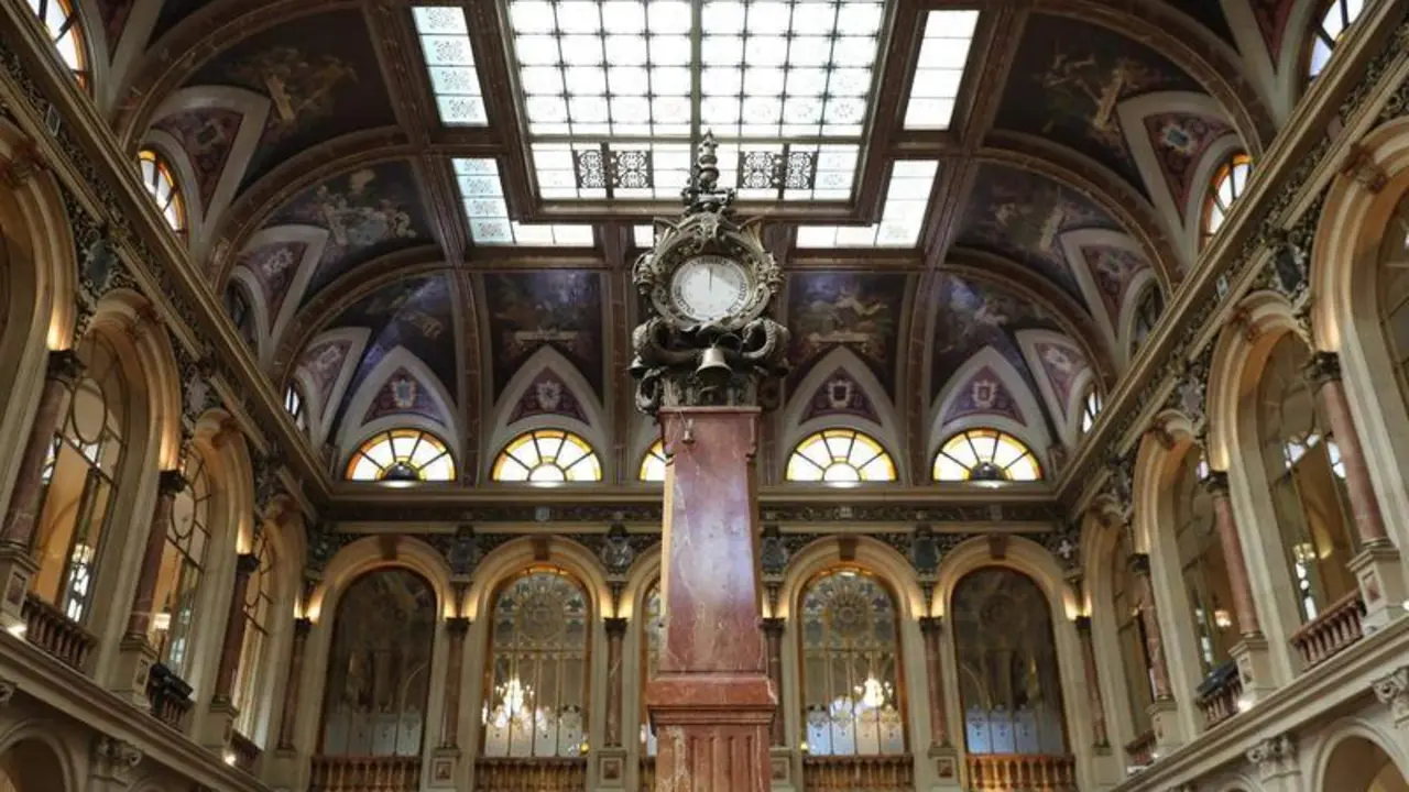 <p> El Palacio de la Bolsa de Madrid, a 26 de mayo de 2022, en Madrid </p>