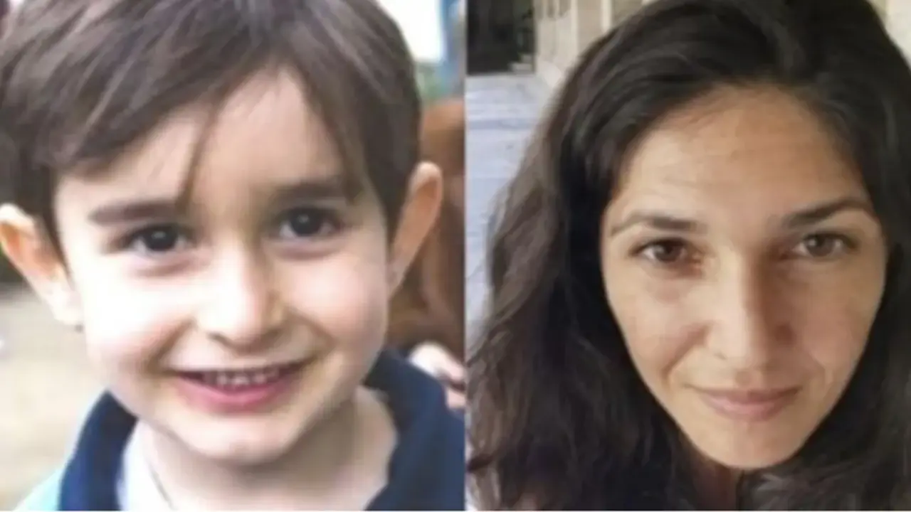 <p> El peque&ntilde;o Basti&aacute;n y su madre, Ana Patricia </p>