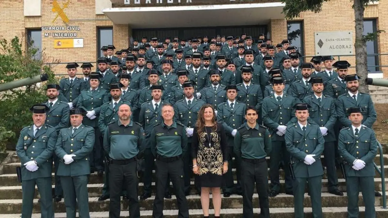 <p> Las incorporaciones de la Guardia Civil en Arag&oacute;n en 2021 </p>