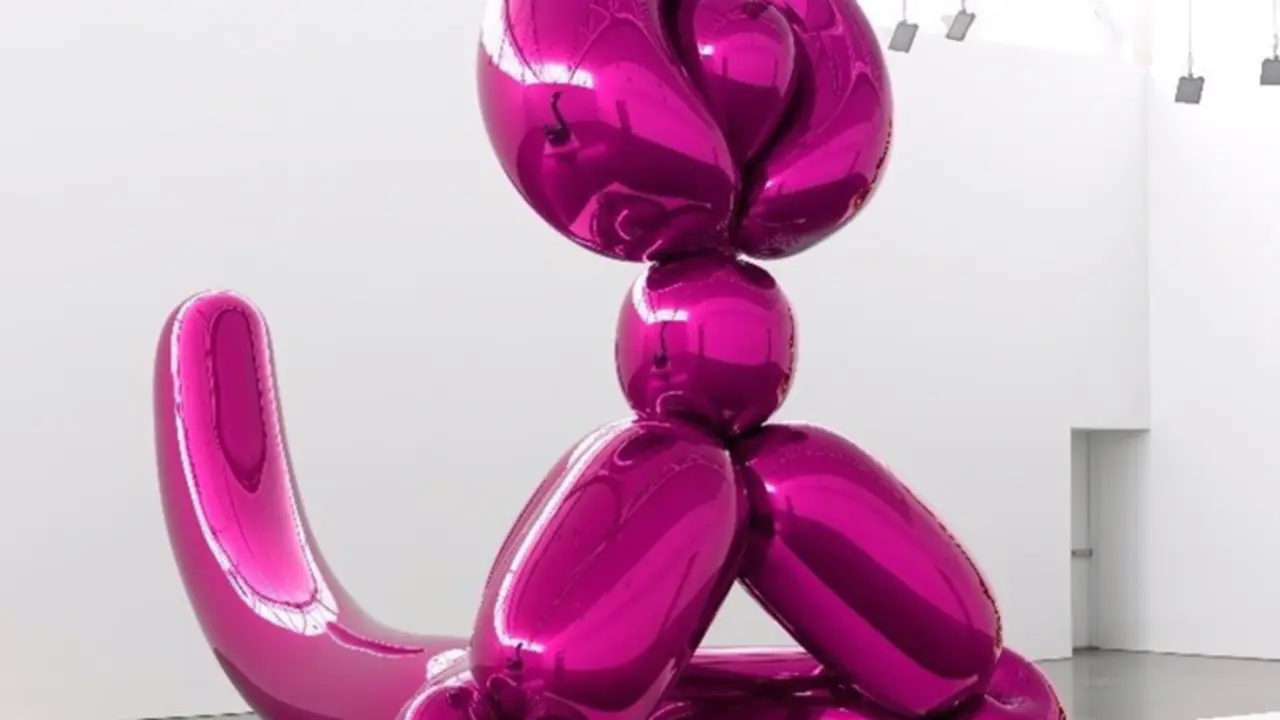 <p> Jeff Koons, Balloon Monkey (Magenta). - CHRISTIE'S </p>