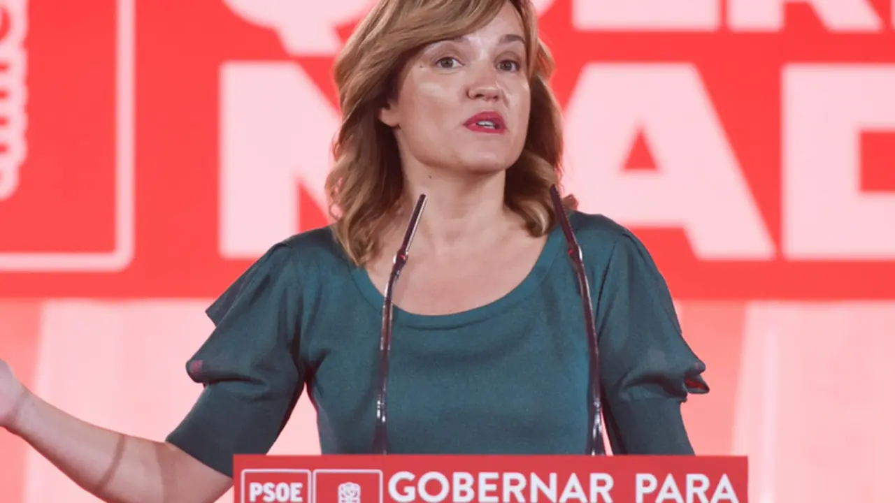 <p> La ministra de educaci&oacute;n, Pilar Alegr&iacute;a, interviene durante la celebraci&oacute;n de la primera jornada de la Convenci&oacute;n del PSOE Madrid ciudad, en el Palacio de Cibeles, a 30 de junio de 2022, en Madrid (Espa&ntilde;a). - Gustavo Valiente - Europa Press </p>