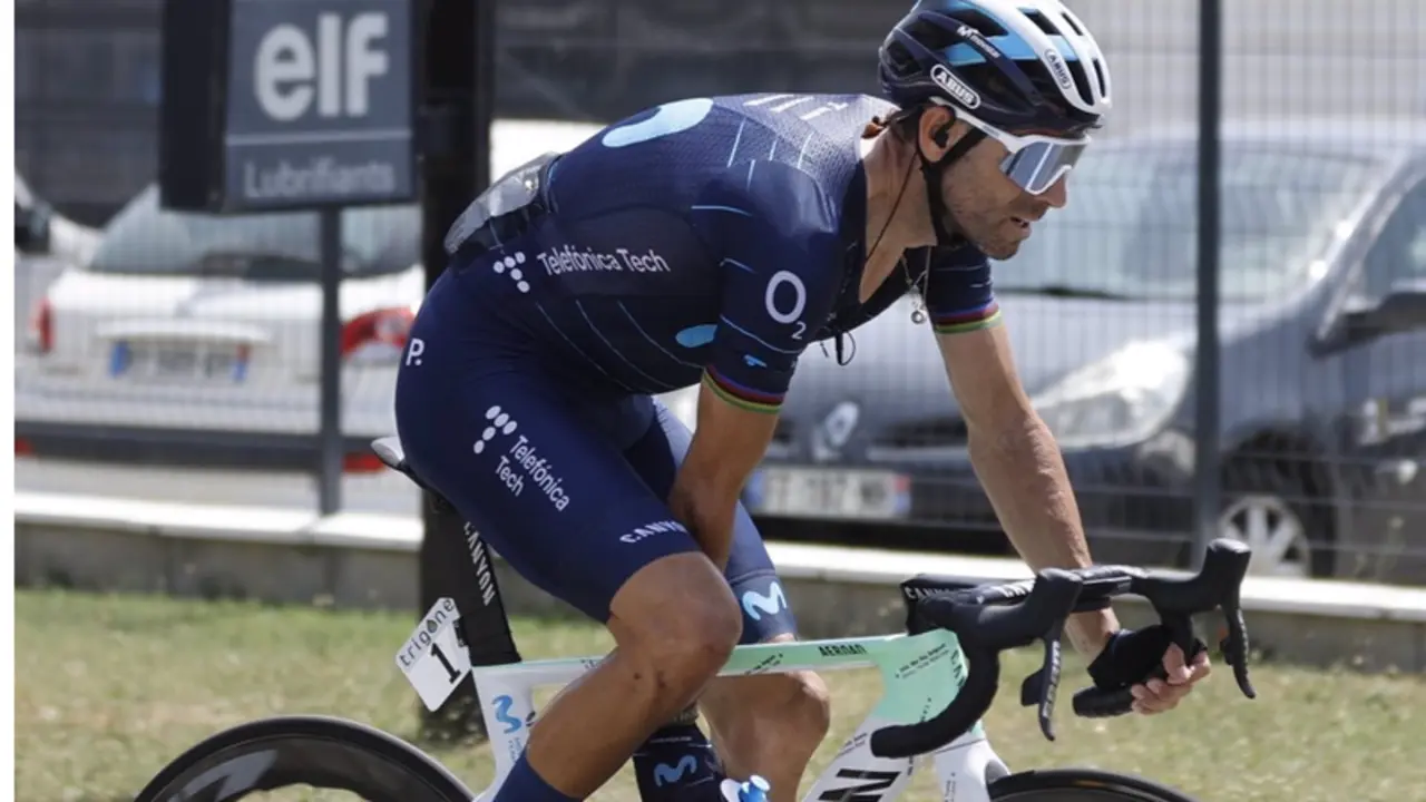 <p> Alejandro Valverde - MOVISTAR </p>