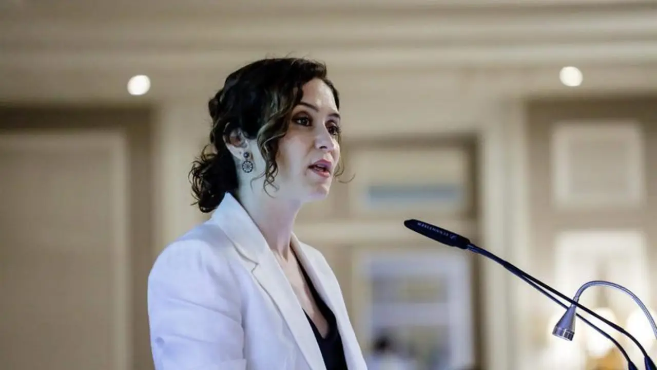 <p> La presidenta de la Comunidad de Madrid, Isabel D&iacute;az Ayuso. Archivo </p>