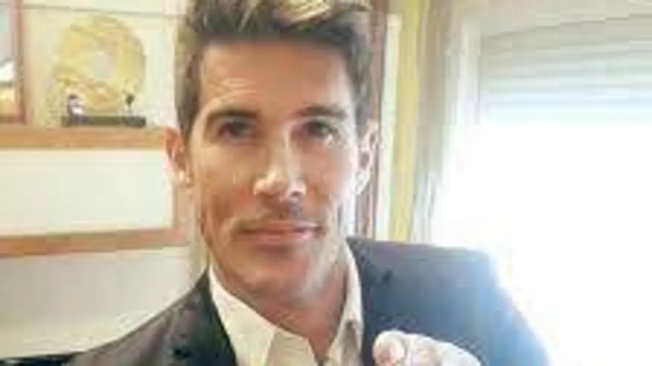 <p> Sergio Medialdea, el 'primo de Zumosol'. Facebook </p>