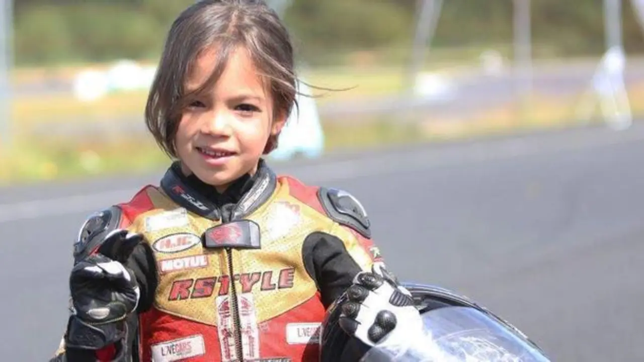 <p> Lucas Pi&ntilde;eiro, el ni&ntilde;o prodigio del motociclismo. </p>