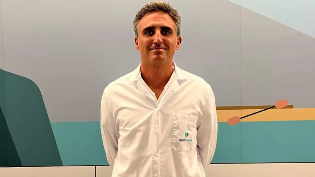 <p> El doctor Gonz&aacute;lez de Caldas, pediatra del Hospital Quir&oacute;nsalud C&oacute;rdoba. </p>