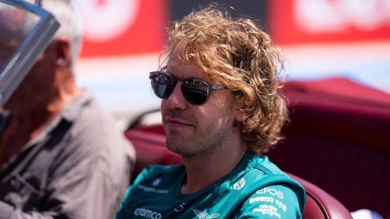 <p> El piloto alem&aacute;n, Sebastian Vettel </p>