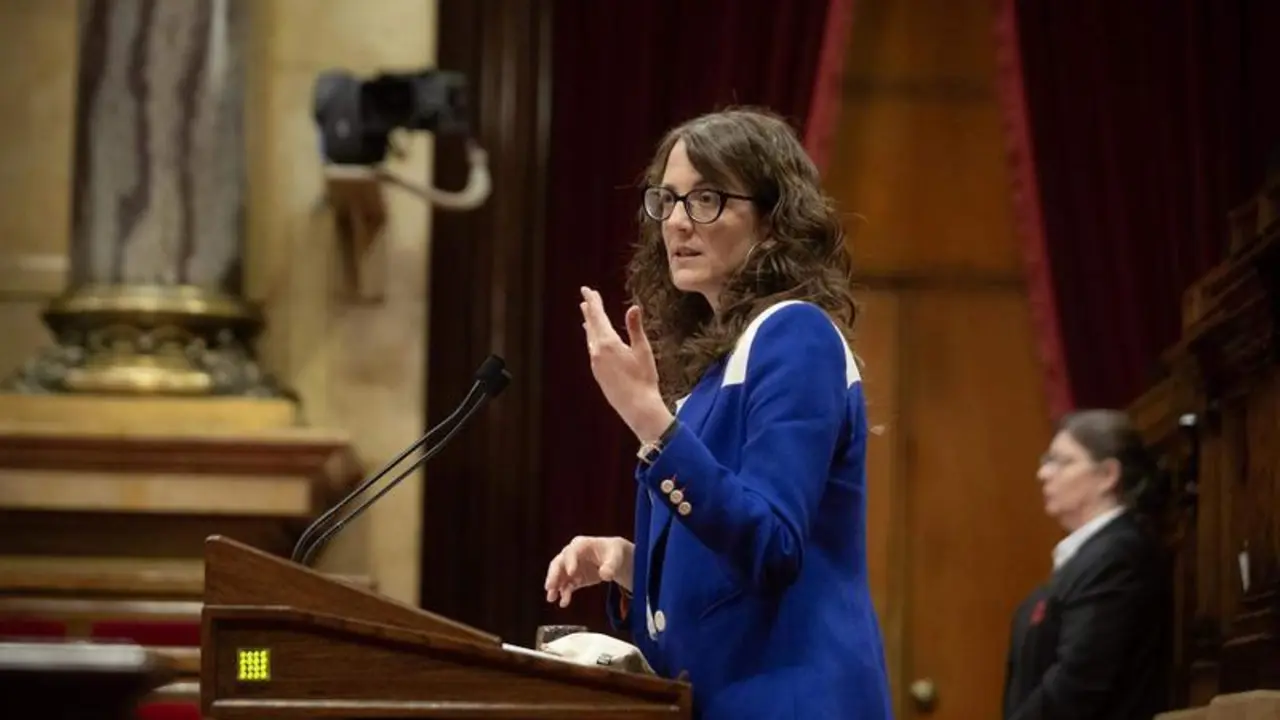 <p> La consellera de Igualdad y Feminismos, T&agrave;nia Verge </p>