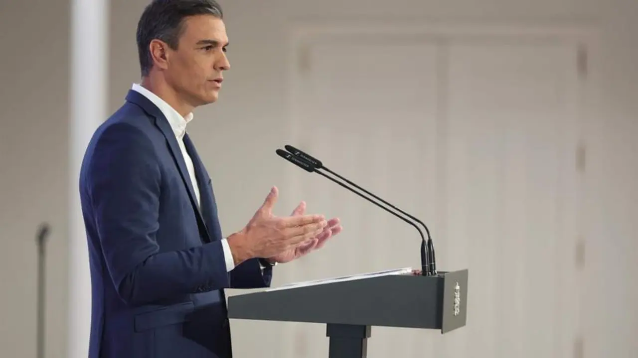 <p> El presidente del Gobierno, Pedro S&aacute;nchez, presenta el primer informe de rendici&oacute;n de cuentas 2022 </p>