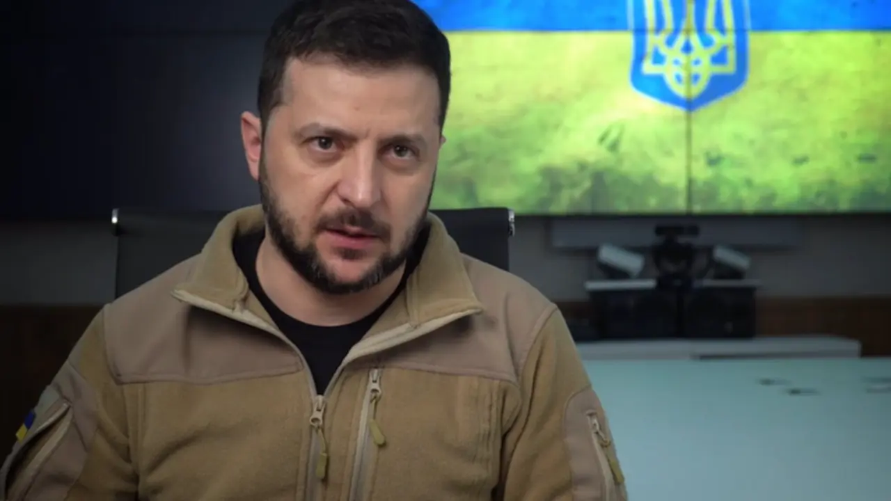 <p> El presidente de Ucrania, Volodimir Zelenski. - PRESIDENCIA DE UCRANIA </p>