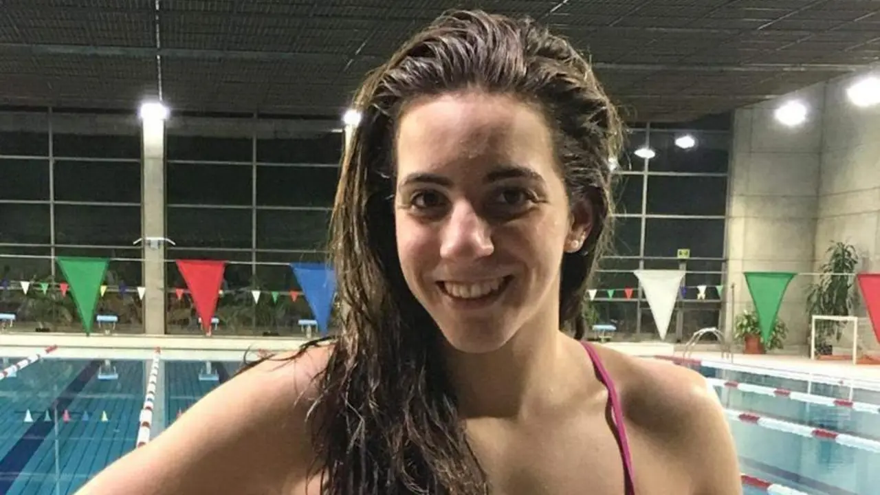 <p> La nadadora J&uacute;lia Pujadas. Ayuntamiento de Granollers </p>