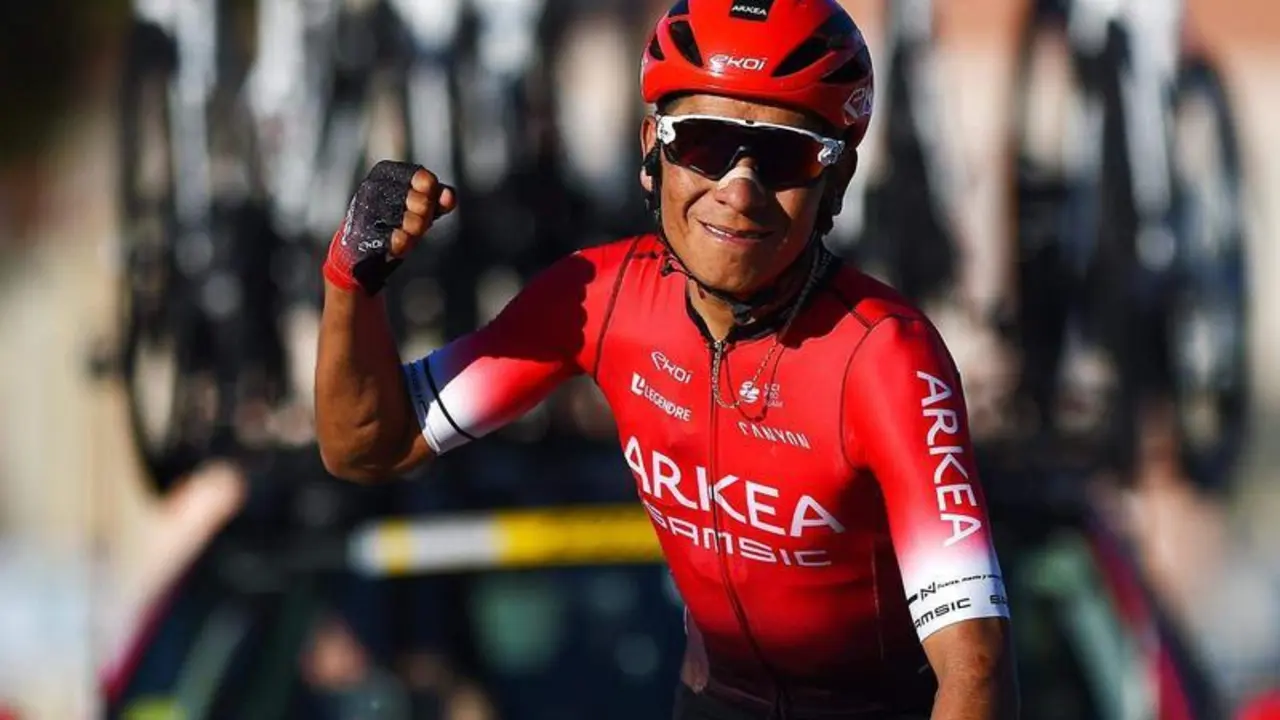 <p> Nairo Quintana anuncia que finalmente no participar&aacute; en La Vuelta a Espa&ntilde;a 2022- Twitter Nairo Quintana </p>