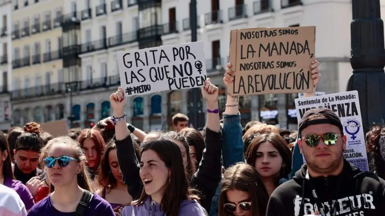 <p> Manifestaci&oacute;n contra la sentencia de 'La Manada' </p>
