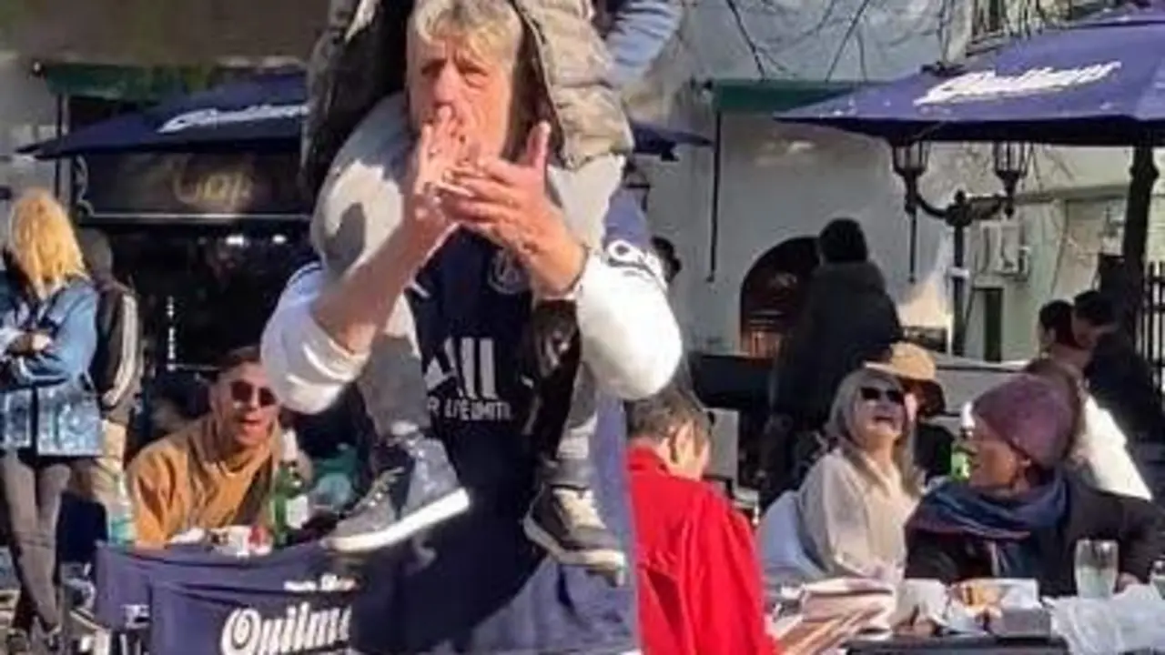 <p> Juan Cruz, el ni&ntilde;o que se perdi&oacute; en una plaza de Buenos Aires </p>