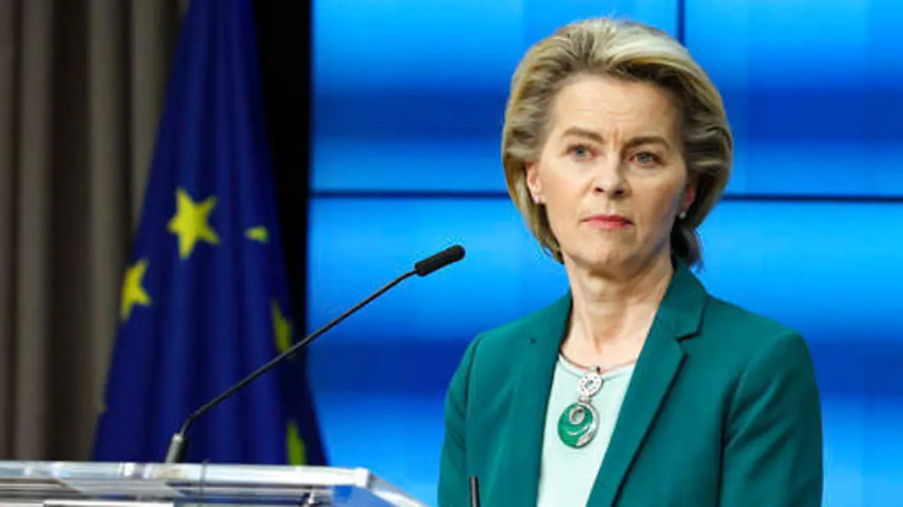 <p> Ursula von der Leyen, presidenta de la Comisi&oacute;n Europea. // Twitter </p>