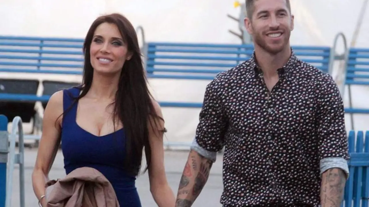 <p> Pilar Rubio y Sergio Ramos - EP </p>