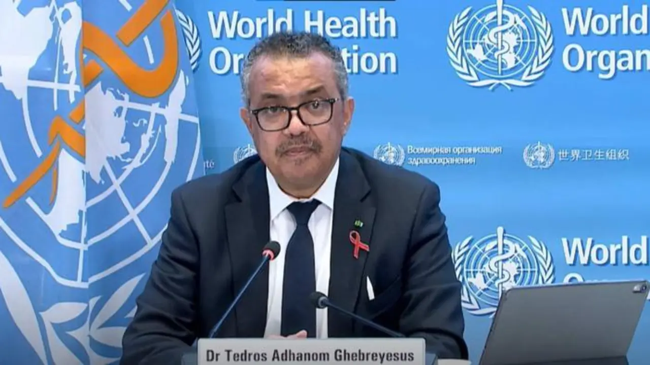 <p> El director general de la Organizaci&oacute;n Mundial de la Salud (OMS), Tedros Adhanom Ghebreyesus </p>