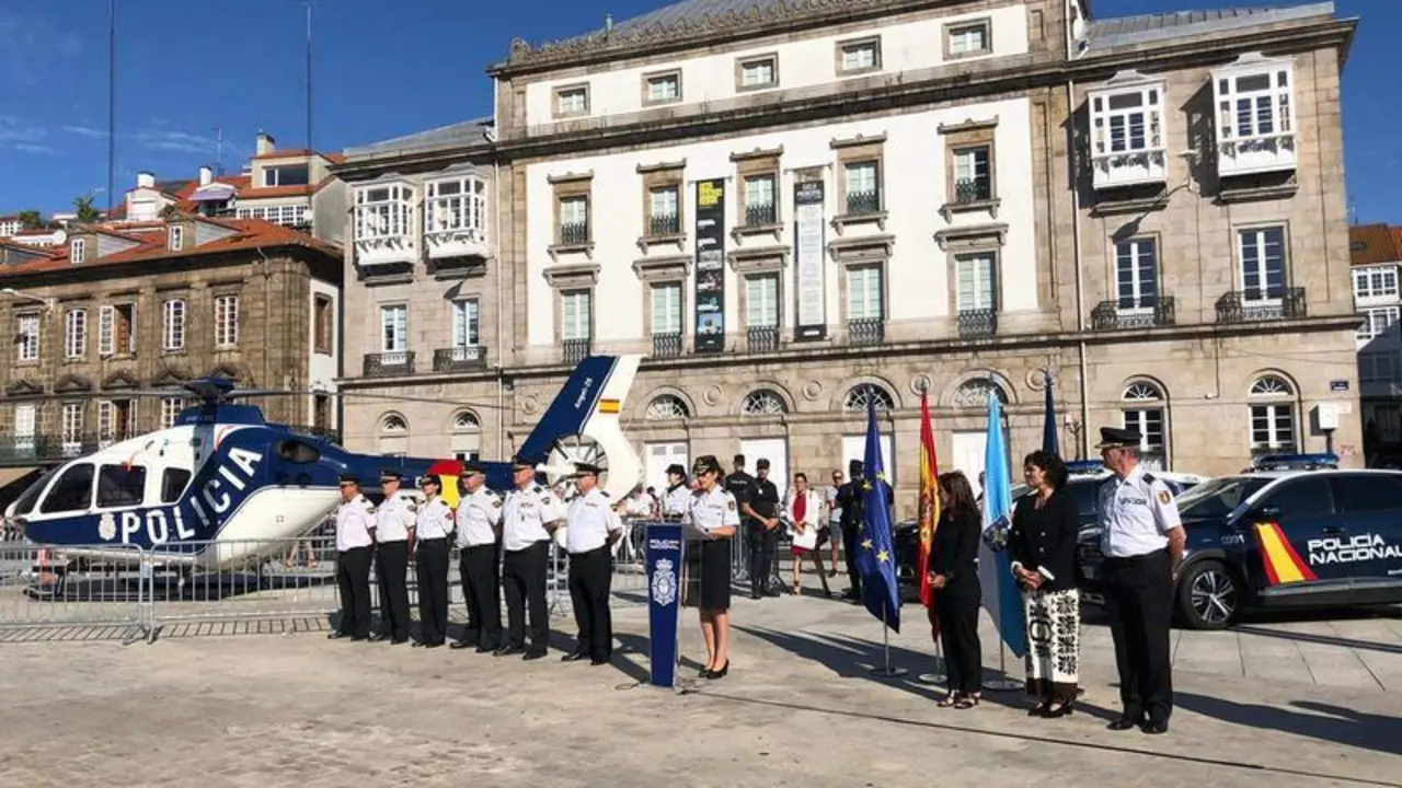 <p> Comienzan en A Coru&ntilde;a los actos centrales del d&iacute;a de la Polic&iacute;a Nacional </p>