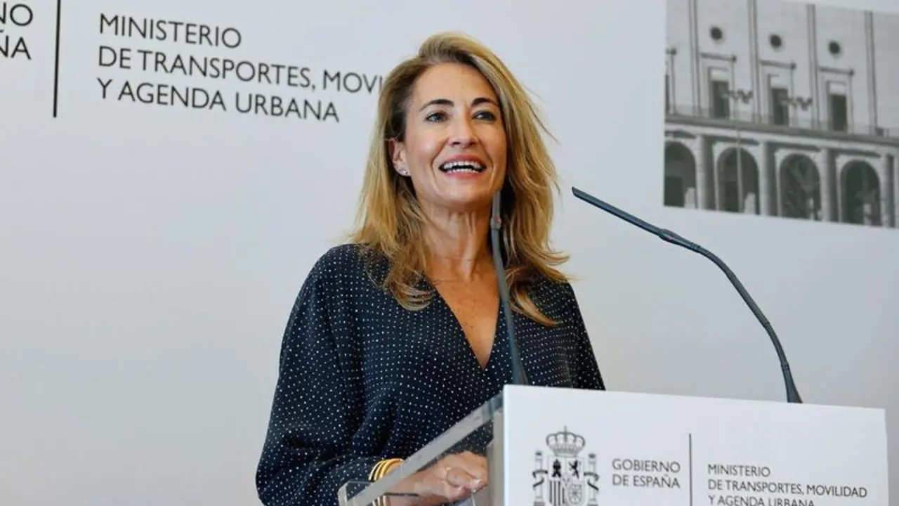 <p> Raquel S&aacute;nchez Jim&eacute;nez, Ministra de Transportes </p>