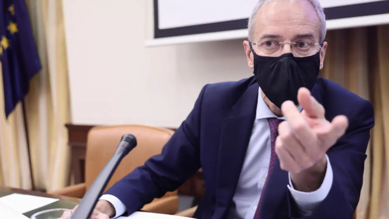 <p> Archivo - El secretario de Estado de Hacienda, Jes&uacute;s Gasc&oacute;n Catal&aacute;n, a su llegada a una Comisi&oacute;n del Congreso, en una imagen de archivo - Eduardo Parra - Europa Press - Archivo </p>